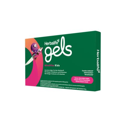 Herbalife Gels MindVita Kids Saveur Citron baies rouges 30 gommes gel à mâcher