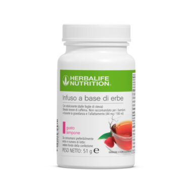 Infuso a base di erbe - Nuova formulazione - Gusto Lampone 51g