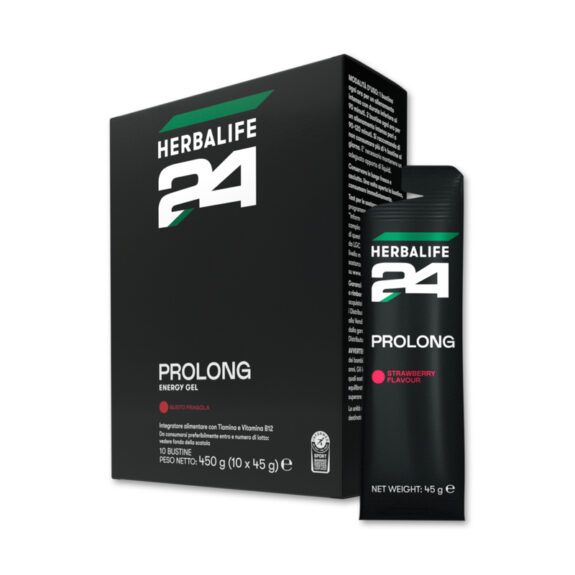 Herbalife24® Prolong energy gel Fragola 45 g / 10 bustine