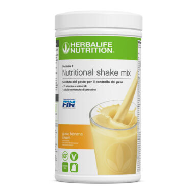 Formula 1 sostituto del pasto  Banana Cream 550 g