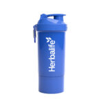 Herbalife Neon Shaker Blu 600ml per Frullati Formula 1 e Proteine