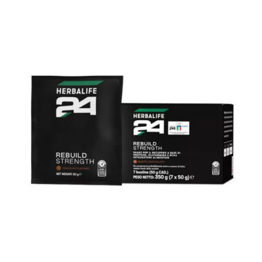 Herbalife H24 Rebuild Strength Proteine Post-Allenamento con BCAA 7 Bustine Cioccolato